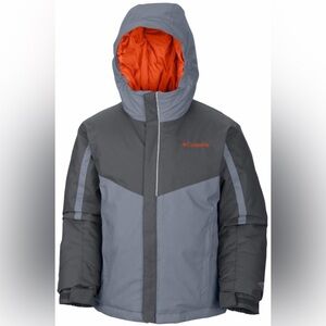 Columbia Sportswear Boy's Sz M Stun Run Hooded Insulated Winter Jacket